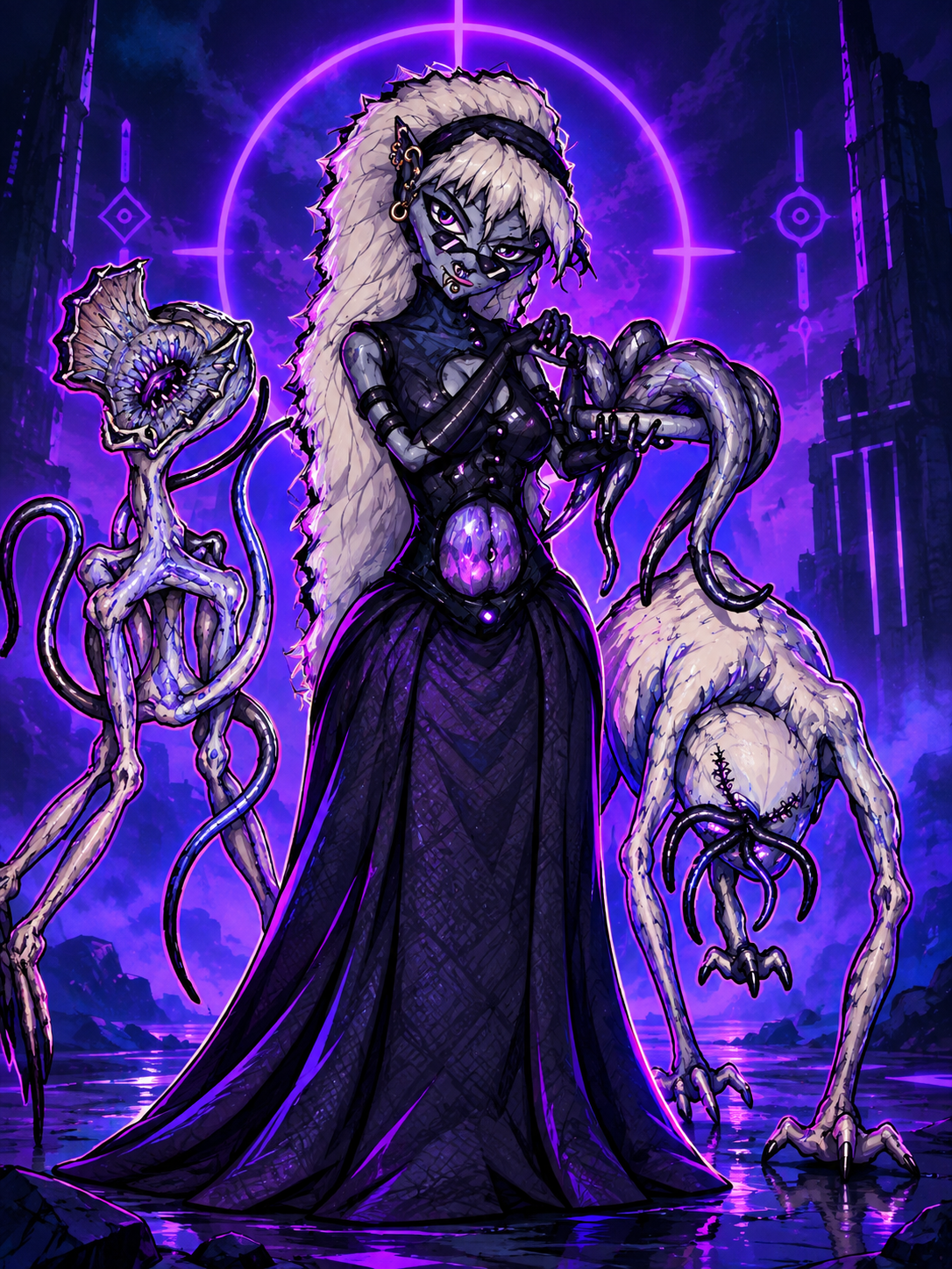 Kudbee Abyss — masked queen and guardian